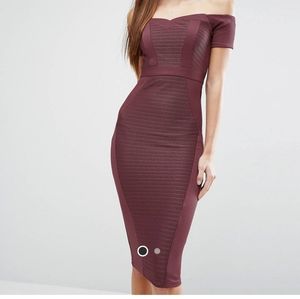 ASOS Off the Shoulder Bandage Dress